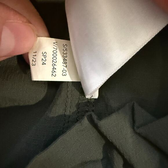 Athleta Women's Pants Trekkie High Rise Parachute Ripstop Greem 6 Athleisure - Picture 9 of 9